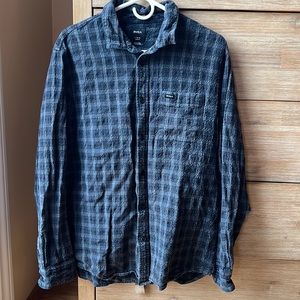 RVCA button down shirt plaid
